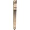 Ekena Millwork Merced Arts & Crafts Rough Sawn Bracket, Douglas Fir, 4"W x 34"D x 42"H BKT04X34X42MRC03RDF - alternate 3